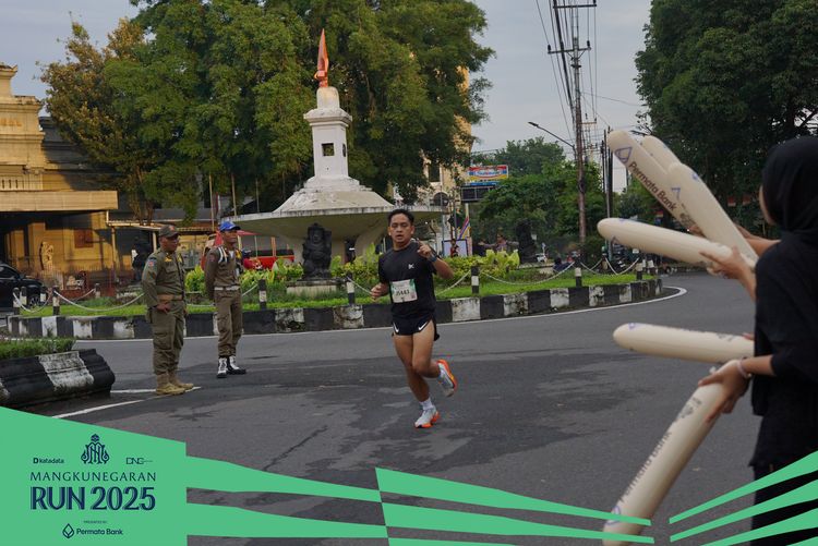 Race photo from Mangkunegaran Run 2025
