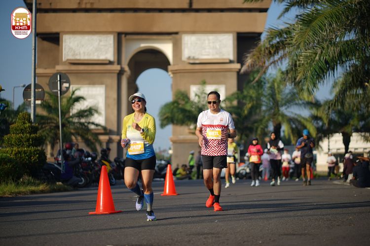 Race photo from Kediri Half Marathon 2024