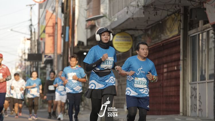Race photo from Jabar Run 10K 2024