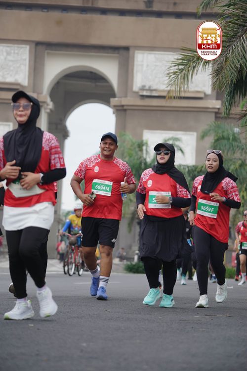Race photo from Kediri Half Marathon 2025