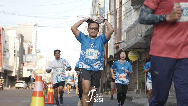 Race photo from Jabar Run 10K 2024