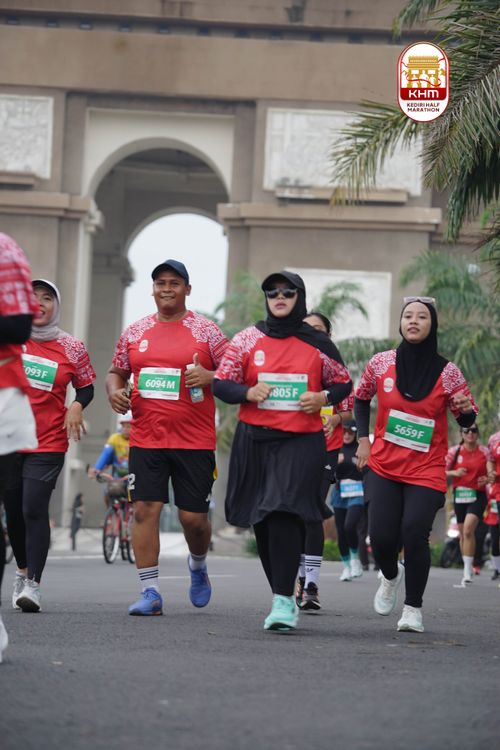 Race photo from Kediri Half Marathon 2025