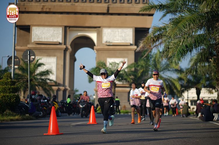 Race photo from Kediri Half Marathon 2024