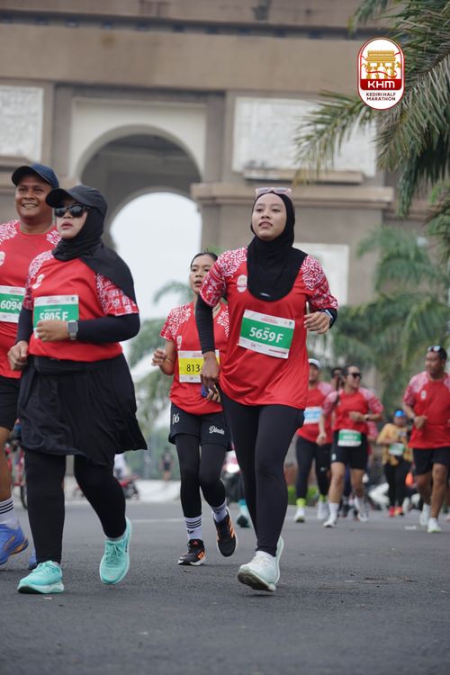 Race photo from Kediri Half Marathon 2025