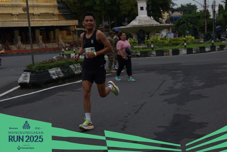 Race photo from Mangkunegaran Run 2025