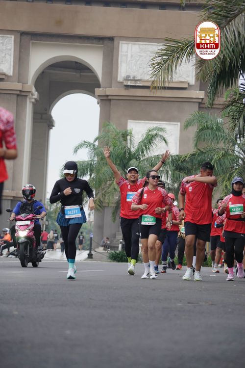 Race photo from Kediri Half Marathon 2025