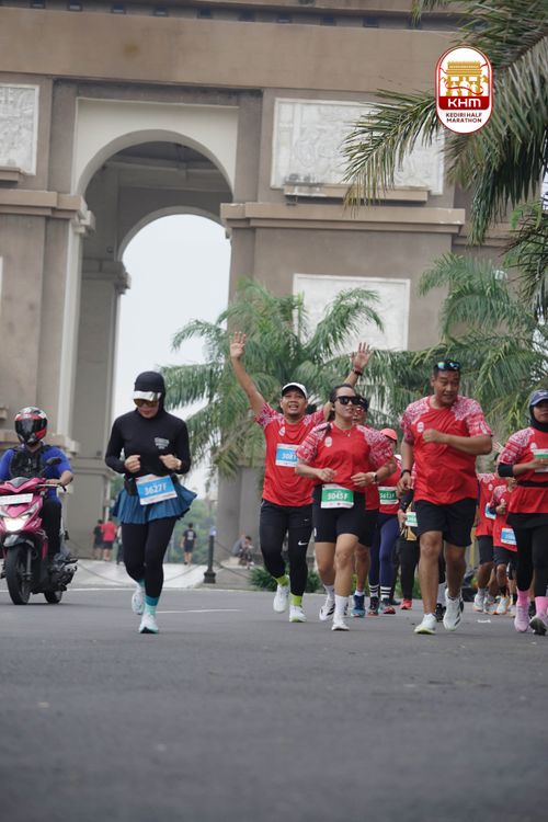 Race photo from Kediri Half Marathon 2025