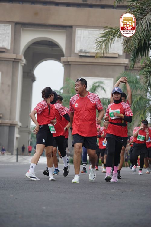 Race photo from Kediri Half Marathon 2025