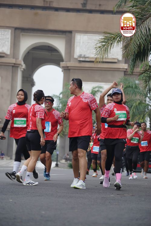 Race photo from Kediri Half Marathon 2025