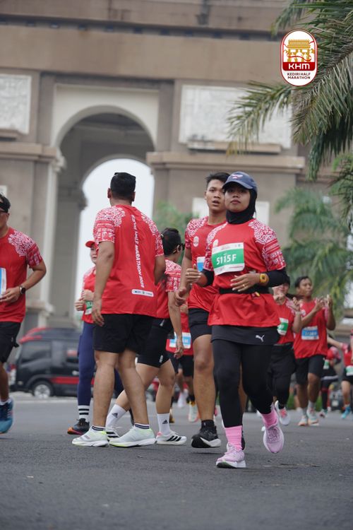 Race photo from Kediri Half Marathon 2025