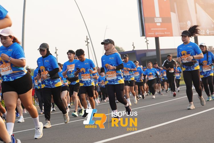Race photo from ISOPLUS RUN 2025 - JAKARTA