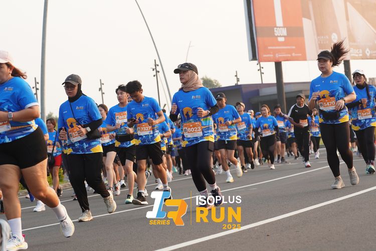 Race photo from ISOPLUS RUN 2025 - JAKARTA