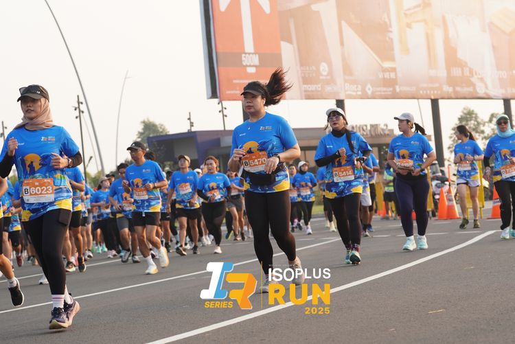 Race photo from ISOPLUS RUN 2025 - JAKARTA