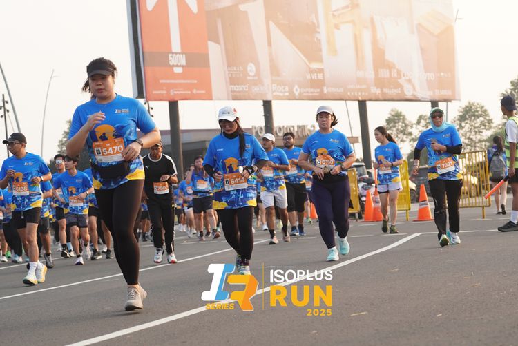 Race photo from ISOPLUS RUN 2025 - JAKARTA