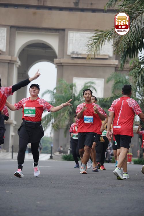 Race photo from Kediri Half Marathon 2025