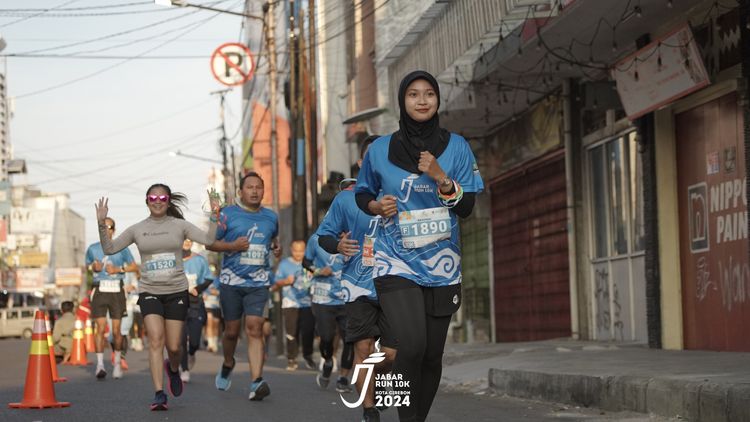 Race photo from Jabar Run 10K 2024