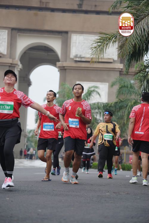 Race photo from Kediri Half Marathon 2025