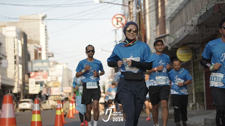 Race photo from Jabar Run 10K 2024