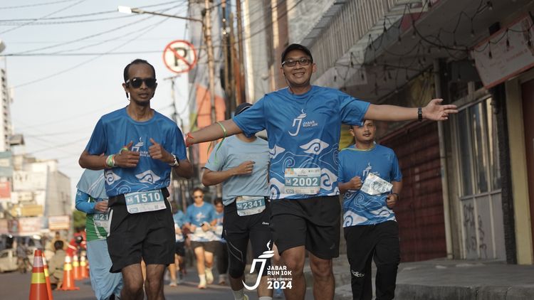 Race photo from Jabar Run 10K 2024