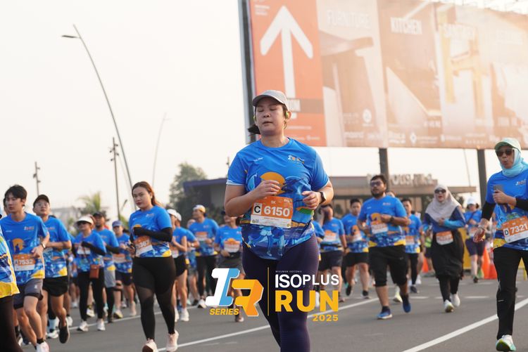 Race photo from ISOPLUS RUN 2025 - JAKARTA