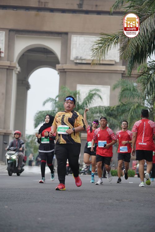 Race photo from Kediri Half Marathon 2025