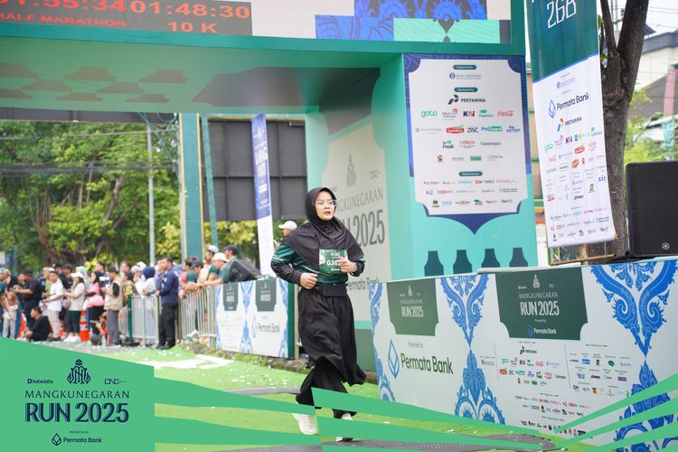 Race photo from Mangkunegaran Run 2025