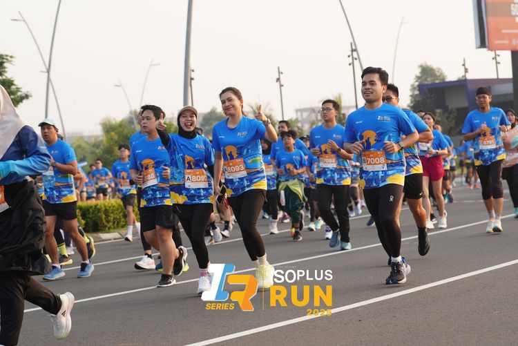 Race photo from ISOPLUS RUN 2025 - JAKARTA