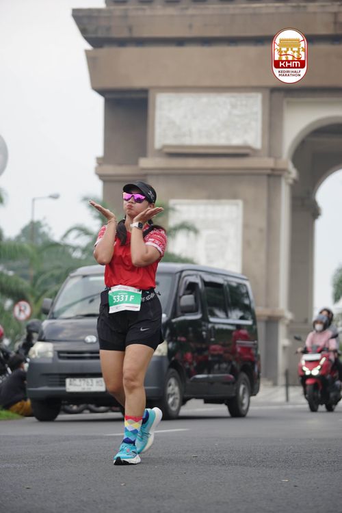 Race photo from Kediri Half Marathon 2025