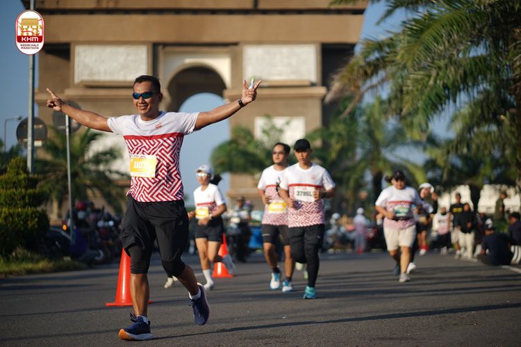 Race photo from Kediri Half Marathon 2024