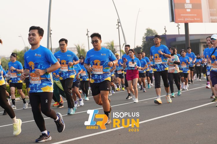 Race photo from ISOPLUS RUN 2025 - JAKARTA
