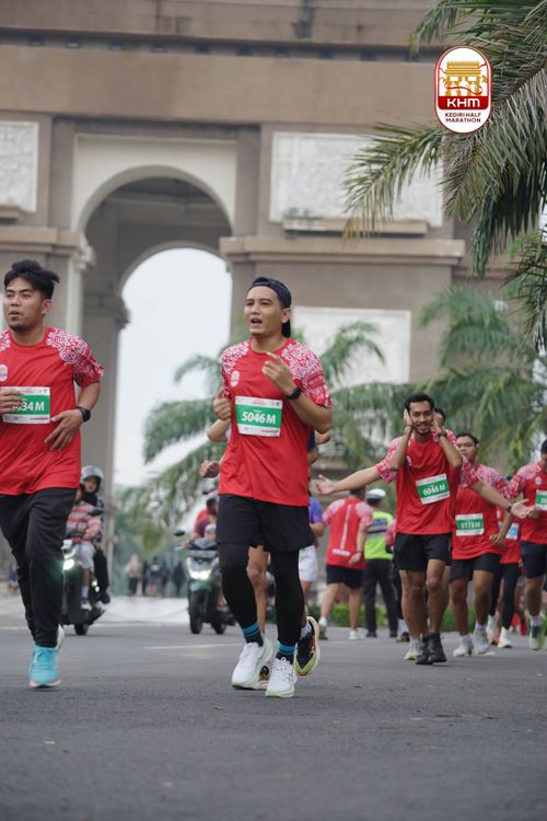 Race photo from Kediri Half Marathon 2025