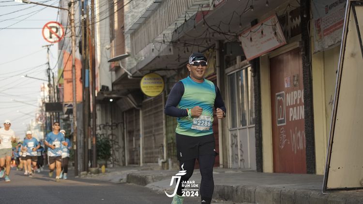 Race photo from Jabar Run 10K 2024