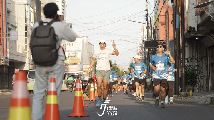 Race photo from Jabar Run 10K 2024