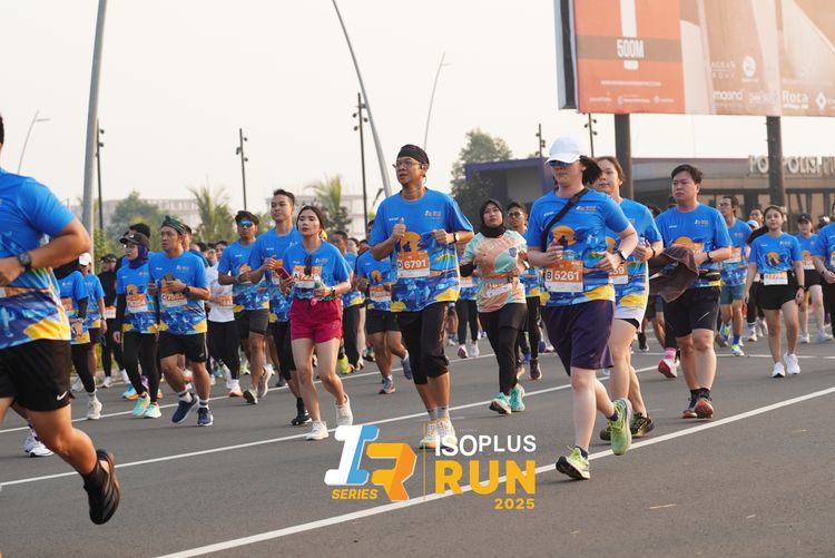 Race photo from ISOPLUS RUN 2025 - JAKARTA