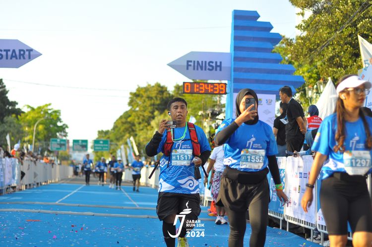 Race photo from Jabar Run 10K 2024
