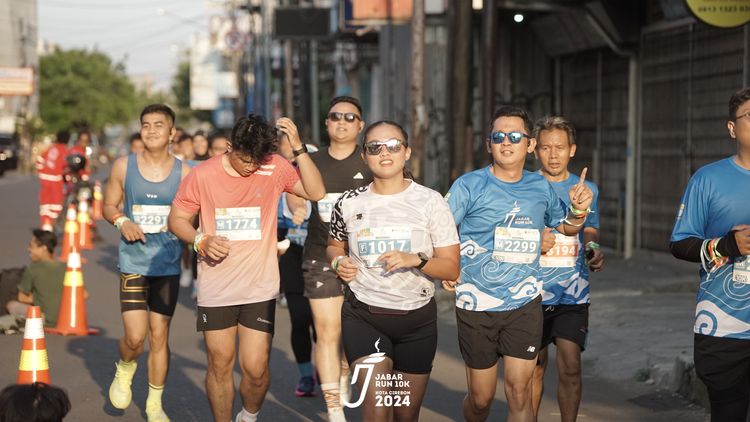 Race photo from Jabar Run 10K 2024