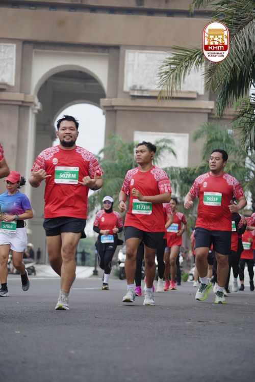 Race photo from Kediri Half Marathon 2025