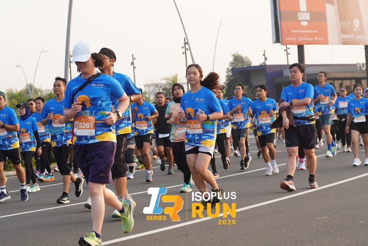 Race photo from ISOPLUS RUN 2025 - JAKARTA