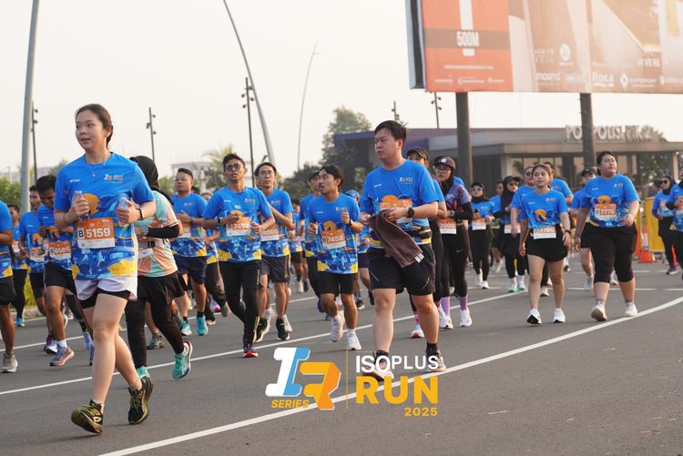 Race photo from ISOPLUS RUN 2025 - JAKARTA