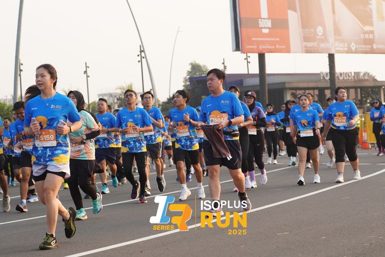Race photo from ISOPLUS RUN 2025 - JAKARTA