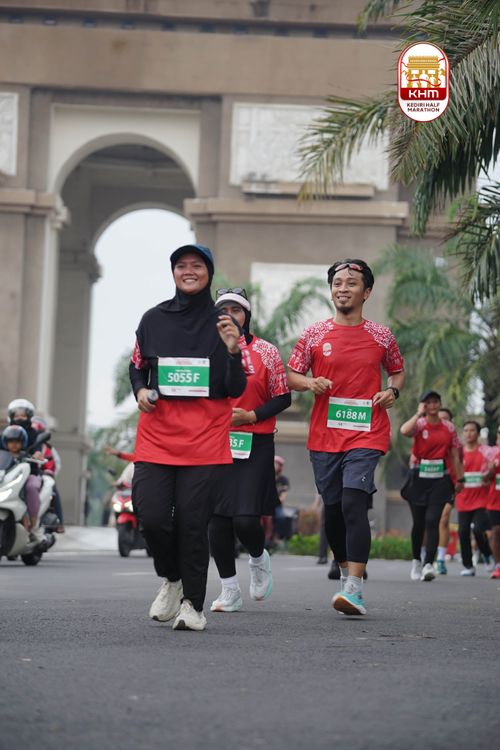 Race photo from Kediri Half Marathon 2025
