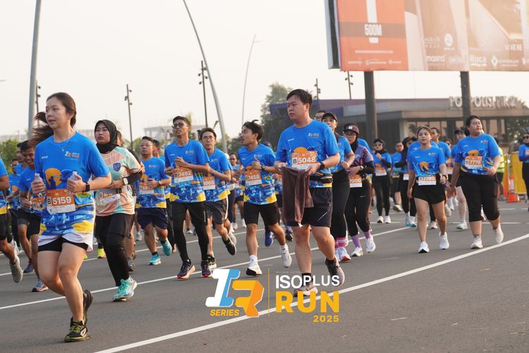 Race photo from ISOPLUS RUN 2025 - JAKARTA