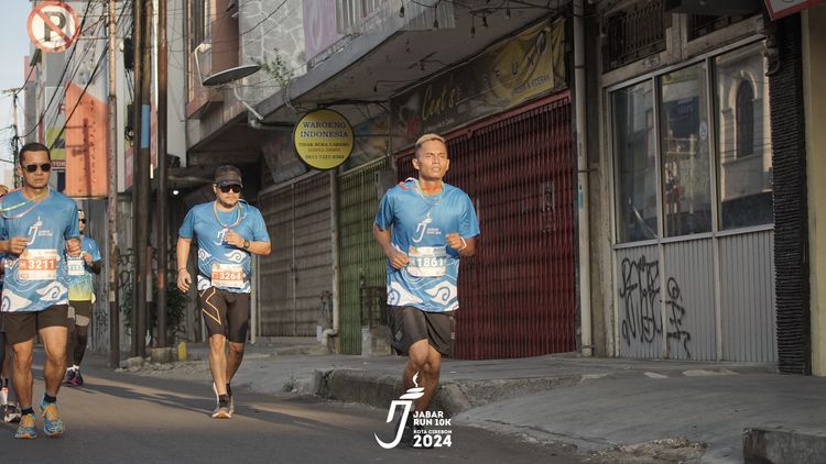 Race photo from Jabar Run 10K 2024