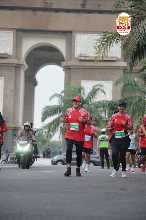 Race photo from Kediri Half Marathon 2025