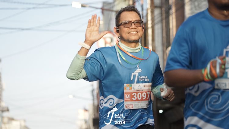 Race photo from Jabar Run 10K 2024