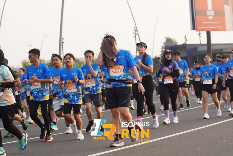 Race photo from ISOPLUS RUN 2025 - JAKARTA