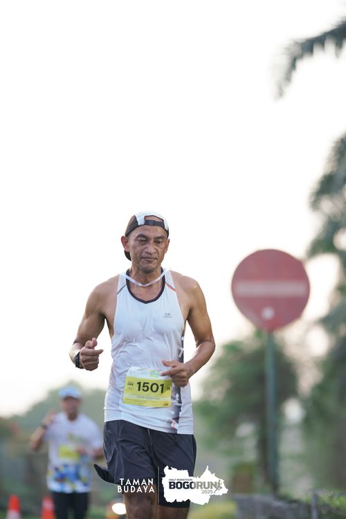 Race photo from Taman Budaya x BOGORUN 2025