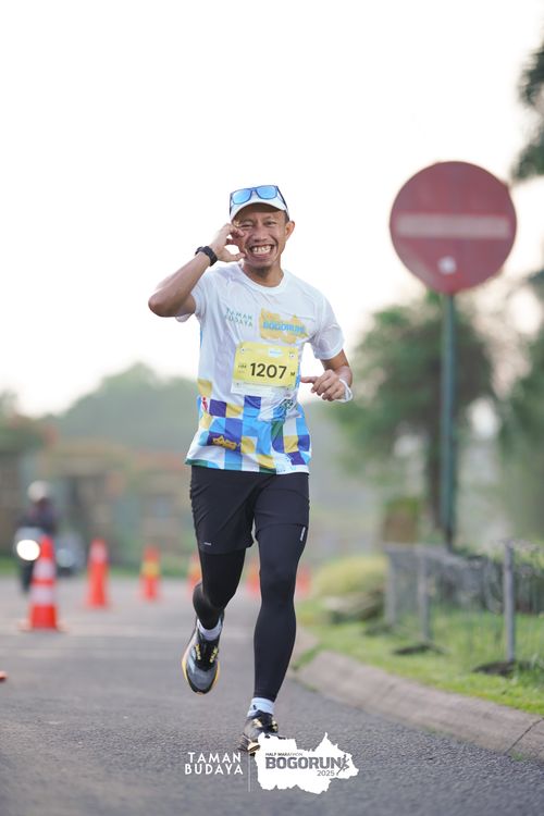 Race photo from Taman Budaya x BOGORUN 2025