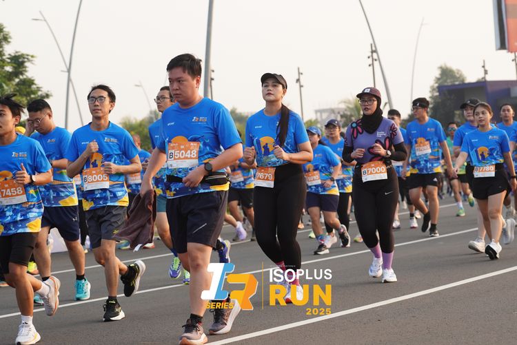 Race photo from ISOPLUS RUN 2025 - JAKARTA