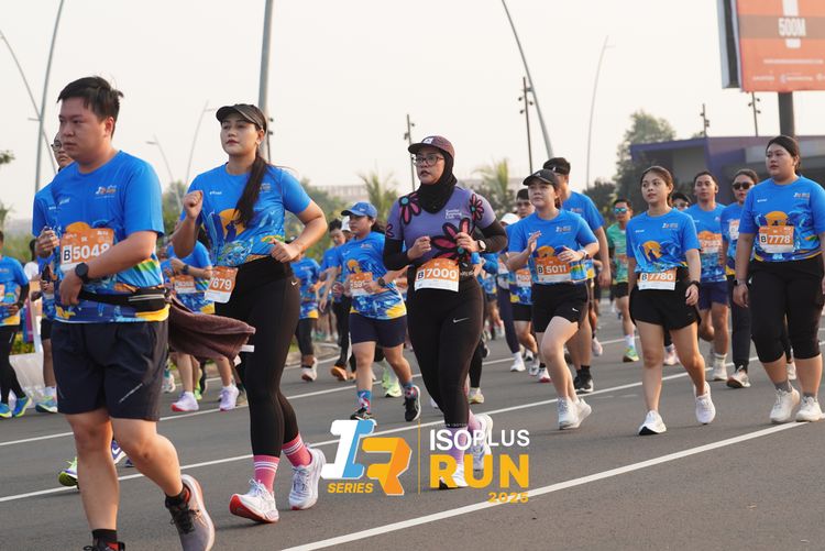 Race photo from ISOPLUS RUN 2025 - JAKARTA